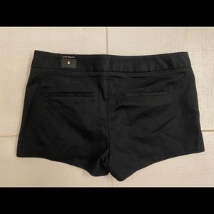 Express black trouser shorts